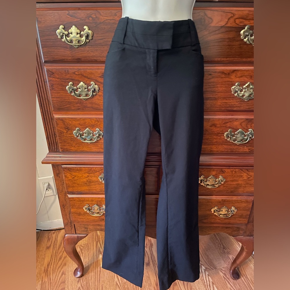 The Limited Exact Stretch Black Flare Pants